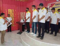 Dari 12 Kecamatan, KOK Padang Gelugur yang Kedua Dikukuhkan Ketua KONI Pasaman