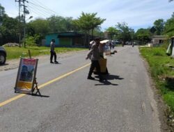 Lima Lokasi Minta Sumbangan di Jalinsum Ditertibkan Polres Sijunjung