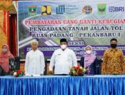 27 Pemilik Tanah Pembangunan Jalan Tol Terima Ganti Rugi Rp13,9 Miliar