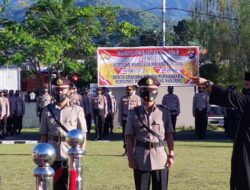 Kapolsek Padang Panjang Diserahterimakan, Dwi Purwito Gantikan Pamuji