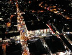Malam Takbiran, Pasar Pusat Padang Panjang Ramai