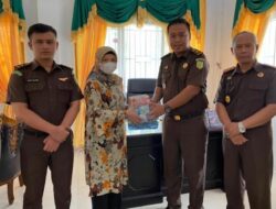 Kejari  Solok Selatan Kembali Terima Pembayaran Uang Pengganti Kerugian Negara