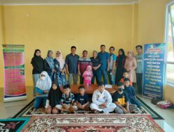 Sebagian Besar Anak Anggota PWI Agam,  Belajar Bahasa Inggris