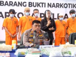 Polda Riau Kembali Bekuk 17 Tersangka Dengan Barang Bukti 48 KG Sabu