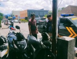 Diduga Hasil Curian, Polisi Amankan Motor di Pinggir Jalan Bukittinggi