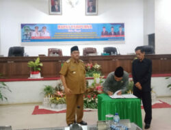 Bupati dan DPRD Pasaman Tandatangani Nota Kesepakatan Bersama
