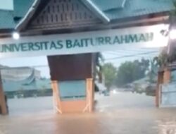 Hati-hati Pengguna Jalan! Air Deras dan Tinggi di By Pass Siti Rahmah