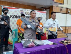 Polres Sijunjung Lumpuhkan Pelaku Curanmor dengan Timah Panas