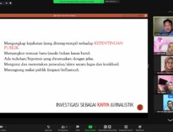 Dandhy Dwi Laksono Berbagi Ilmu Jurnalis Investigasi pada Anggota FJPI