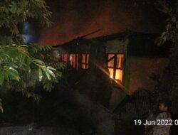 Diduga Korsleting Listrik, SDN 36 Cupak Ludes Terbakar