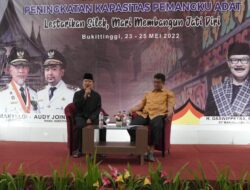 Dinas Kebudayaan Sumbar Gelar Bimtek Peningkatan Kapasitas Adat