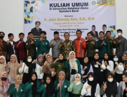 JKA Beri Kuliah Umum di UNU Sumbar