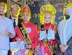 Aldhi Maldini dan Restuti Yuneka dinobatkan sebagai Bujang jo Gadih Bukittinggi 2022