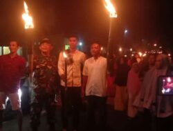 Sambut Tahun Baru Hijriah, Warga Gelar Pawai Obor