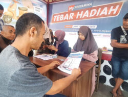 Masyarakat Datangi Posko Pendaftaran Mypertamina di Sejumlah SPBU Bukittinggi dan Agam