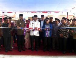 Gubernur Mahyeldi Resmikan Asrama Baru Perguruan Thawalib