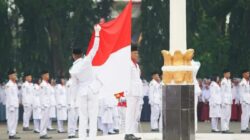 Upacara Bendera HUT Ke 77 RI Berlangsung Khidmat