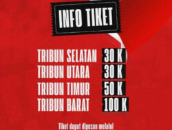 FRIENDLY MATCH SEMEN PADANG FC VS PSPS RIAU, Tiket Dijual Full Online, Termahal Rp100 K, Termurah Rp30 K