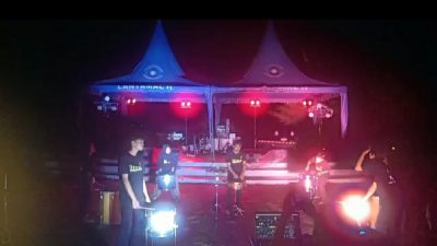 Hujan Deras Tak Surutkan Semangat Anak Sungai Nyalo Beraksi Di Amphitheatre