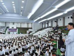 Ribuan Mahasiswa UIN Mahmud Yunus Shalat Subuh Berjemaah bersama Wabup dan Rektor