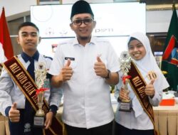Syafiq dan Keisha Terpilih Jadi Walikota Padang Cilik 2022
