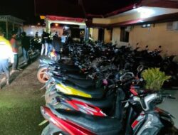 Tertibkan Balapan Liar, Polres Padang Panjang Amankan 31 Motor