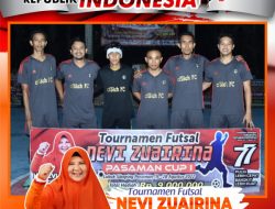 Kemeriahan HUT RI ke-77, Nevi Zuairina Selenggarakan Turnamen Futsal di Dapil