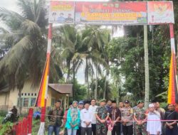 Kampung Pancasila di Nagari Sintuk Diresmikan