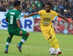 Semen Padang FC Alami Kekalahan Pertama