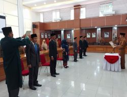 Pemko Bukittinggi Lantik Enam Pejabat Administrator dan Pengawas