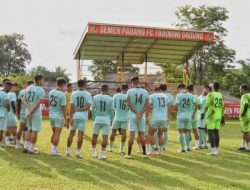Tunggu Kejelasan Liga Bergulir, Semen Padang FC Liburkan Pemain Sembilan Hari