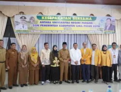 Pemkab Limapuluh Kota Tandatangani MoU dengan UNP