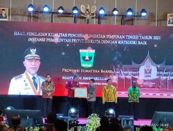 Tertib Dalam Pengisian Jabatan, Pemprov. Sumbar Raih Penghargaan dari KASN
