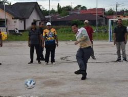 Pemuda Kampung Pondok Adakan Turnamen Futsal