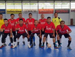 Jelang Porwanas, Tim Futsal PWI Sumbar Ikuti Turnamen
