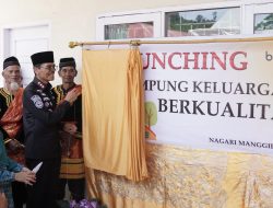Bupati Resmikan Fasilitas Air Bersih Serta Pengerasan Jalan di Kapur lX