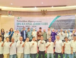 Gubernur Mahyeldi Lantik Pengurus DPD IKA FPUA Jabodetabek Periode 2022-2026
