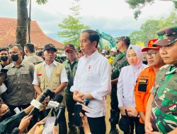 Presiden Sampaikan Duka Cita atas Gempa di Cianjur dan Instruksikan Penanganan Korban