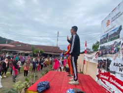Rachmad Wijaya dan Ratusan Warga Ganting Parak Gadang Senam Massal