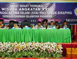 STAI-YDI Lubuk Sikaping Wisuda 67 Mahasiwa Prodi KPI dan PAI
