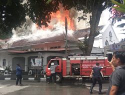 Gedung Pusat Kebudayaan Sawahlunto Terbakar