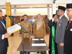 Walikota Padang Lantik Lima Pejabat