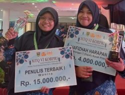Dua Guru MAN 3 Padang Panjang Raih Prestasi di MTQ Nasional Korpri