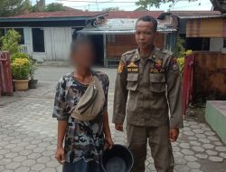 Pura-pura Lumpuh, Pengemis Diamankan Satpol PP Padang