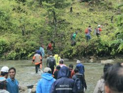 Akibat Cuaca Ekstrim, Proses Evakuasi Korban Tenggelam di Air Terjun Bayang Aia Dihentikan