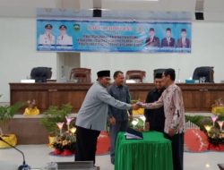 Bupati dan DPRD Pasaman Tandatangani Ranperda APBD 2023