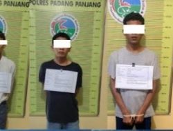 Dalam 2 Hari, Tim Karanggo Polres Padang Panjang Tangkap 5 Pelaku Penyalahgunaan Narkotika