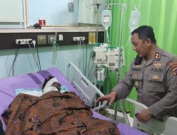 Kapolres Sawahlunto Doakan Korban Kecelakaan Tambang Segera Pulih