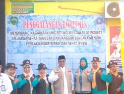 Bupati Pasaman Luncurkan Tanjung Betung Nagari Tanggap Bencana 