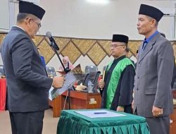 Muhammad Fauzi Dilantik Sebagai PAW Anggota DPRD Padang